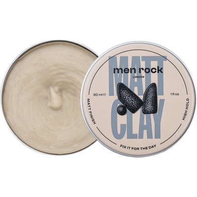 Men Rock Pomáda na vlasy s vysokou fixací mat 30 ml
