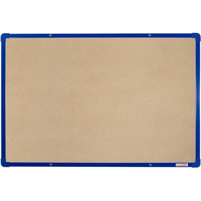 BoardOK Textilní tabule 90 x 60 cm, modrý rám