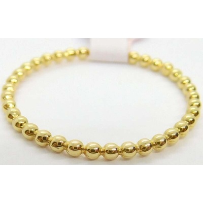 Klenoty Budín Dámský zlatý kuličkový prsten HK1193