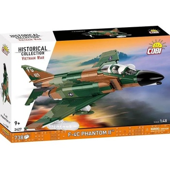 Cobi 2427 Виетнамска война F-4C Phantom II, 1: 48, 738 к