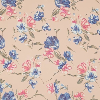 Šatovka broskyňová, kvetinový vzor, š.145