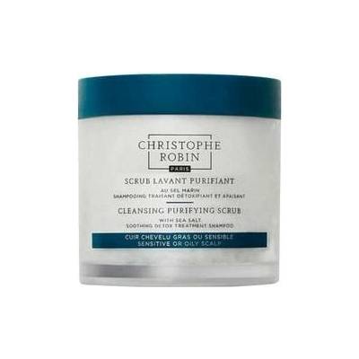 Christophe Robin Cleansing Purifying Scrub with Sea Salt Šampon Unisex 250 ml