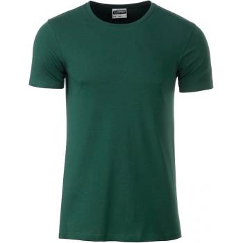 James & Nicholson klasické pánske tričko tmavě zelené