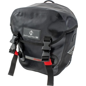 M-Wave Велосипедна дисага M-wave Manitoba Gepäckträgertasche Pannier - Black - размер 2 x 12, 5 l (510-7204-0111)