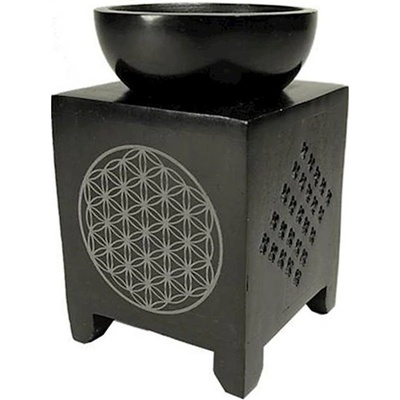 Milujeme Kameny Aromalampa Květ života - mastek – Hledejceny.cz