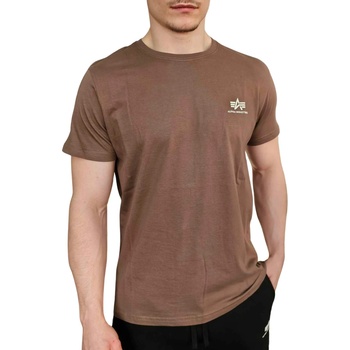 Alpha Industries Basic T Small logo Taupe