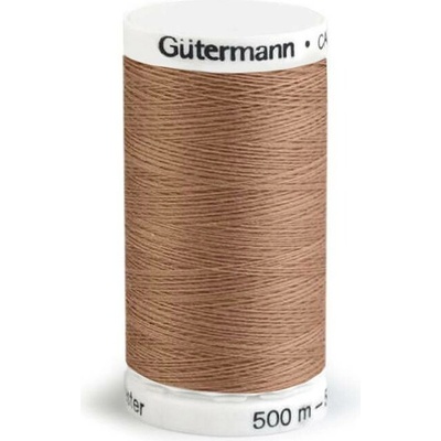 Polyesterové nitě návin 500 m Gütermann Varianta: 139 Brown Sugar, Balení: 1 ks