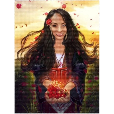 Жената с маковете 40/50 см