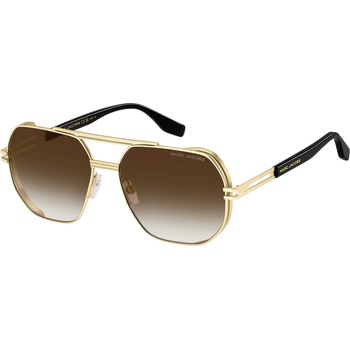 Marc Jacobs Слънчеви очила Marc Jacobs Men's Round Sunglasses - Matte Gold