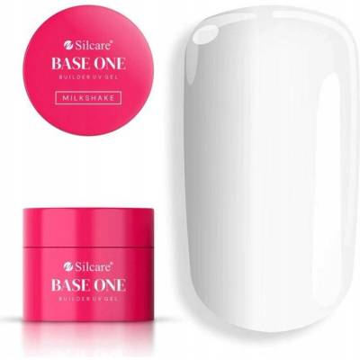 gel Base One gel na nehty samovyrovnávací stavební shimmer milkshake 50g