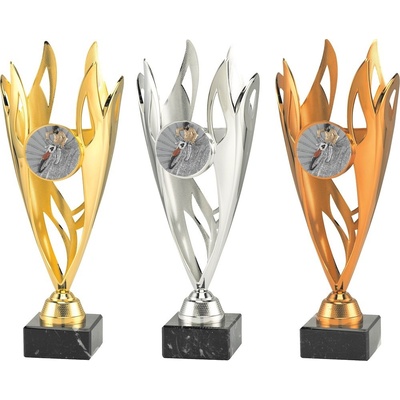 VIZINGR Motokros poháry ET444-K016 ET444-K016/29 cm zlato