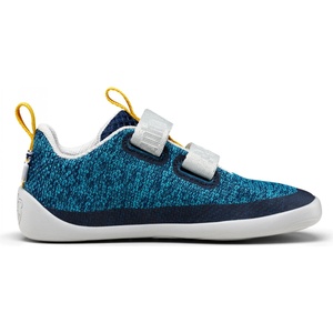 Affenzahn Детски обувки barefoot Affenzahn Kid's Barefoot Shoes Knit Happy Barefoot shoes - Penguin / Blue - размер 26 (EU) (702-2636-0116)