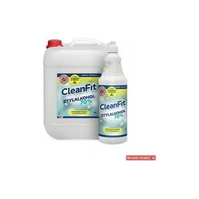 CleanFit dezinfekčný roztok Etylalkohol 70% citrus 10 l