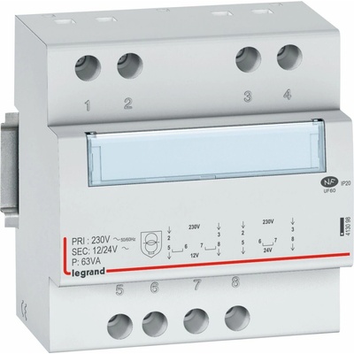 LEGRAND Trafo 413098 12/24V 63VA 413098