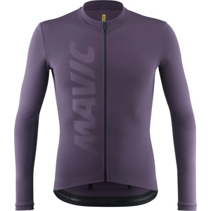 Mavic Фланелка с дълъг ръкав за колоездене Mavic Aksium Thermo Jersey Cycling jersey - Purple Velvet - размер XXL (056-3795-0515)