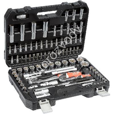 YATO Gola sada 1/2", 1/4" + příslušenství 94 ks YT-12681
