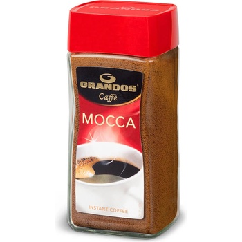 Grandos Прахообразно разтворимо кафе Грандос mocca Стъклен буркан 100гр