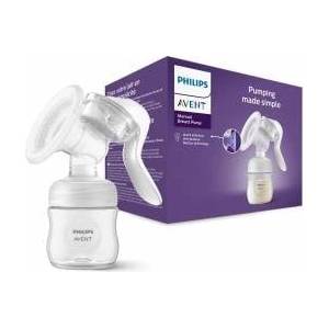 Philips AVENT manual breast pump - easy pumping, with Natural Motion technology, BPA-free (model SCF430/01) Transparent