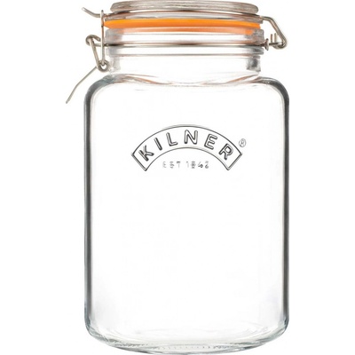 Kilner Kulatá zavařovací sklenice s klipem 3000ml