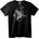 NOONEBRAND Тениска Преодолей Болката - 2XL, Black