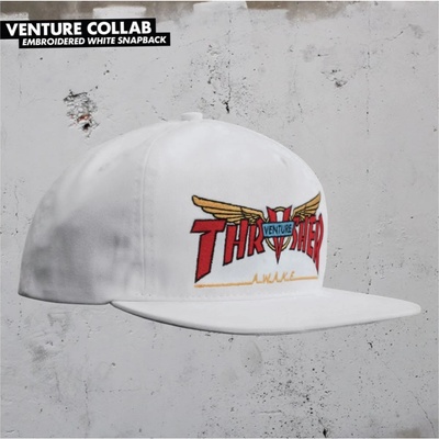 THRASHER VENTURE TRUCKS COLLAB SNAPBACK White