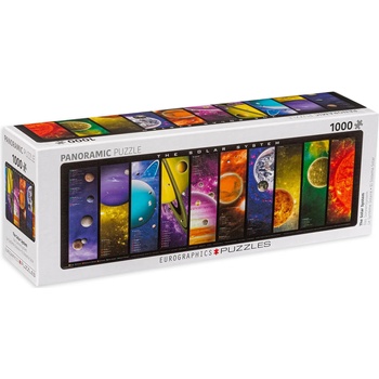 EUROGRAPHICS Панорамен пъзел Eurographics от 1000 части - Слънчевата система (60100308)