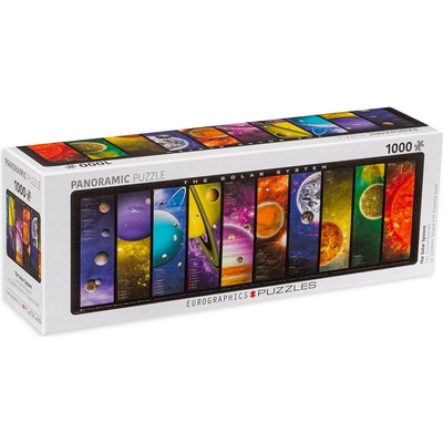 EUROGRAPHICS Панорамен пъзел Eurographics от 1000 части - Слънчевата система (60100308)