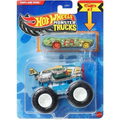 Mattel Hot Wheels Monster Trucks Airplane Mode