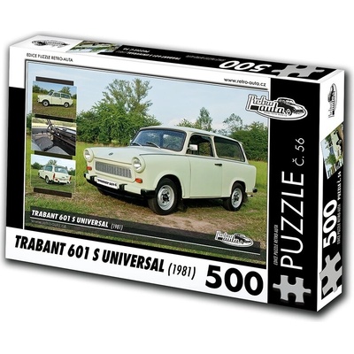 Retro-auta Trabant 601 S universal 1981 500 dílků