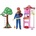 Mattel Barbie Firefighter fire station doll