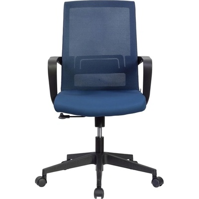 RFG Работен стол RFG Prime W, дамаска и меш, тъмносиня седалка, тъмносиня облегалка (ON4010120274)