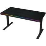 LORGAR Dual-motor sit/stand adjustable-height gaming desk with wireless charger (LRG-DP80W)