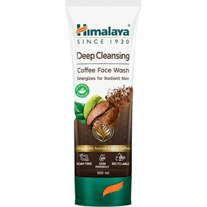 Himalaya Дълбоко почистващ измивен гел за лице с кафе, 100 ml