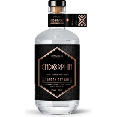 Endorphin London Dry Gin 43% 0,5 l (holá láhev)