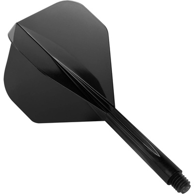 Condor letky s násadkou Plain Standard, čierne Dĺžka násadky: 21 mm