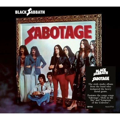 Black Sabbath Sabotage Reedice Digipack CD