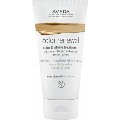 Aveda Color Renewal Color & Shine Treatment farbiaca maska na vlasy Warm Blonde 150 ml