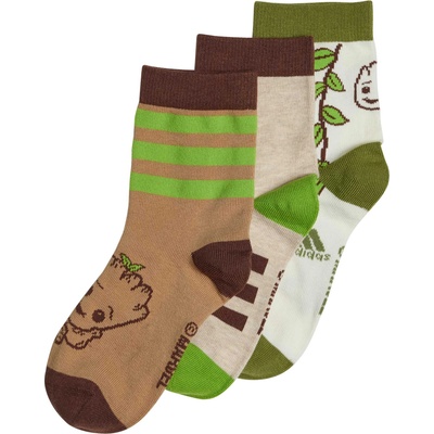 ADIDAS Чорапи Marvel's I Am Groot Crew Socks 3 Pairs Kids