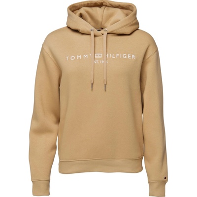 Tommy Hilfiger Modern Reg Corp Hoodie béžová biela