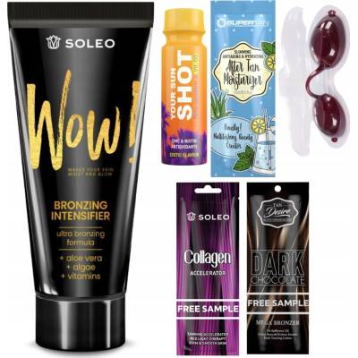 Soleo WOW! accelerator with coconut oil krém do solária 150 ml