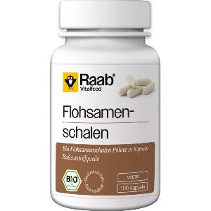 Raab Vitalfood Био люспи от псилиум - 100 капсули