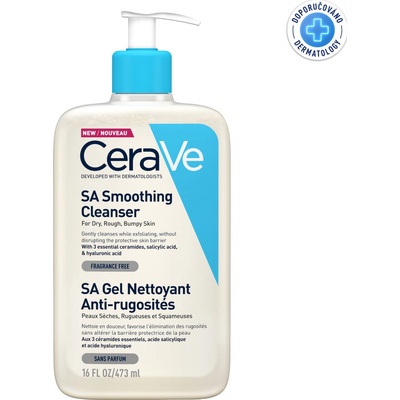 CeraVe SA Zjemňující čistící gel 473 ml