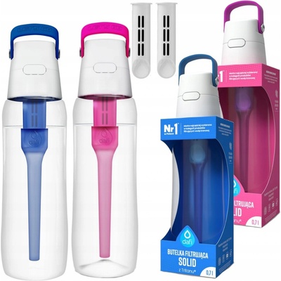 Dafi Solid 0,7 l růžová a modrá 1 + 1 ks