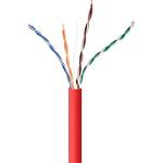 Gembird CAT5e UTP кабел за данни 305 м червен стена CCA UPC-5004E-SOL-R (UPC-5004E-SOL-R)