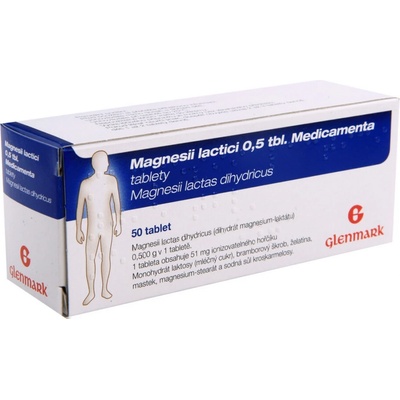  MAGNESII LACTICI 0,5 TBL. MEDICAMENTA POR 0,5G TBL NOB 