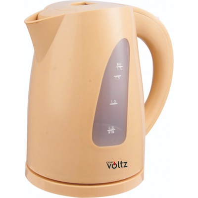 Voltz Електрическа кана Oliver Voltz OV51230B, 2200W, 1.7 л, Светлинен индикатор, Безжична, Кремав (R51230B cream)
