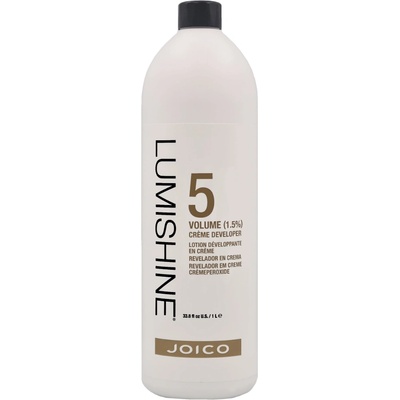 Joico Lumishine Creme Developer 946 ml кремообразен оксидант 5 Vol. (1.5 %)