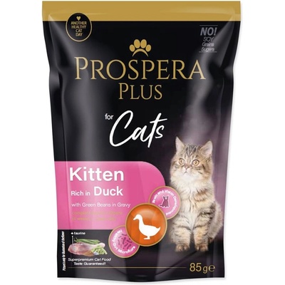 Prospera Plus Kitten Duck & Green Beans консервирана храна 85 г
