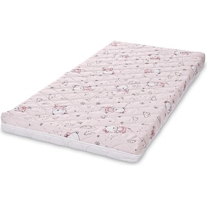 Lorelli Детски матрак Lorelli - Holiday, 70 х 140 х 10 cm, розово мече балерина (1016006) - ozone