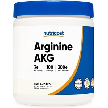 Nutricost Аргинин AKG 3 g 300 g прах | Nutricost (81249 (028101) NC)